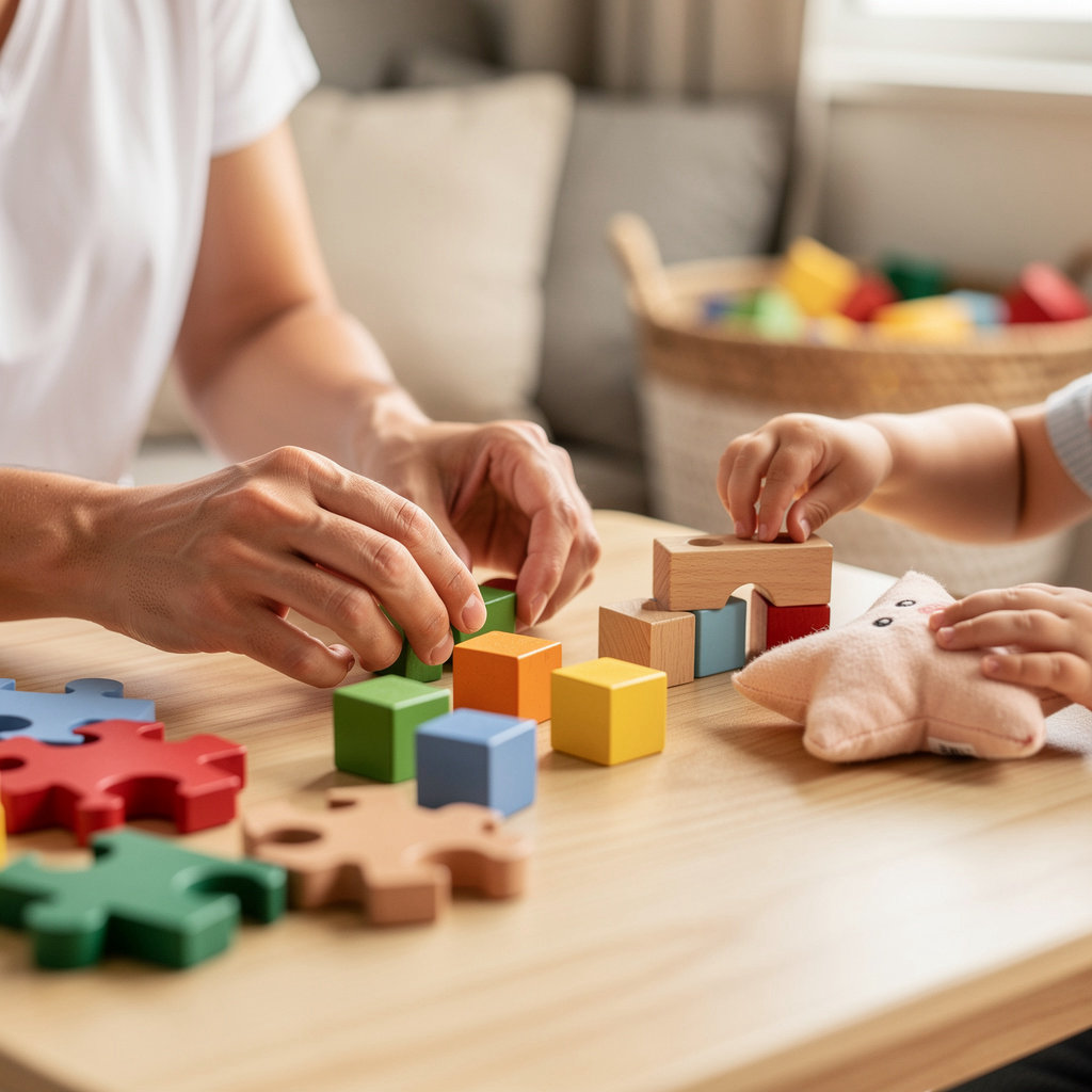 My Little Star Family Daycare children engaged in structured play and learning activities in a safe, clean San Diego facility
